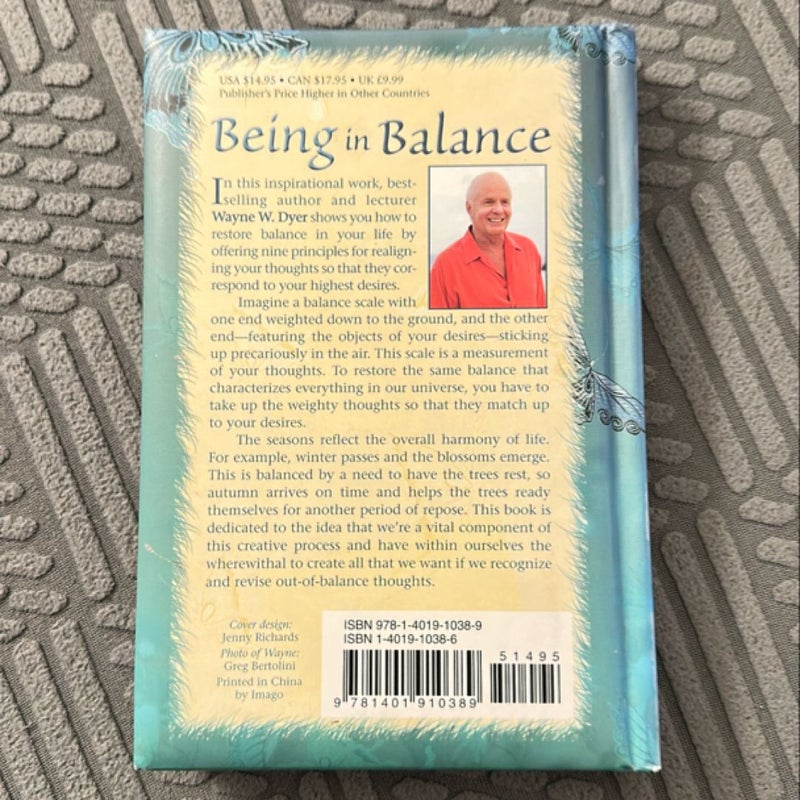 Being in Balance