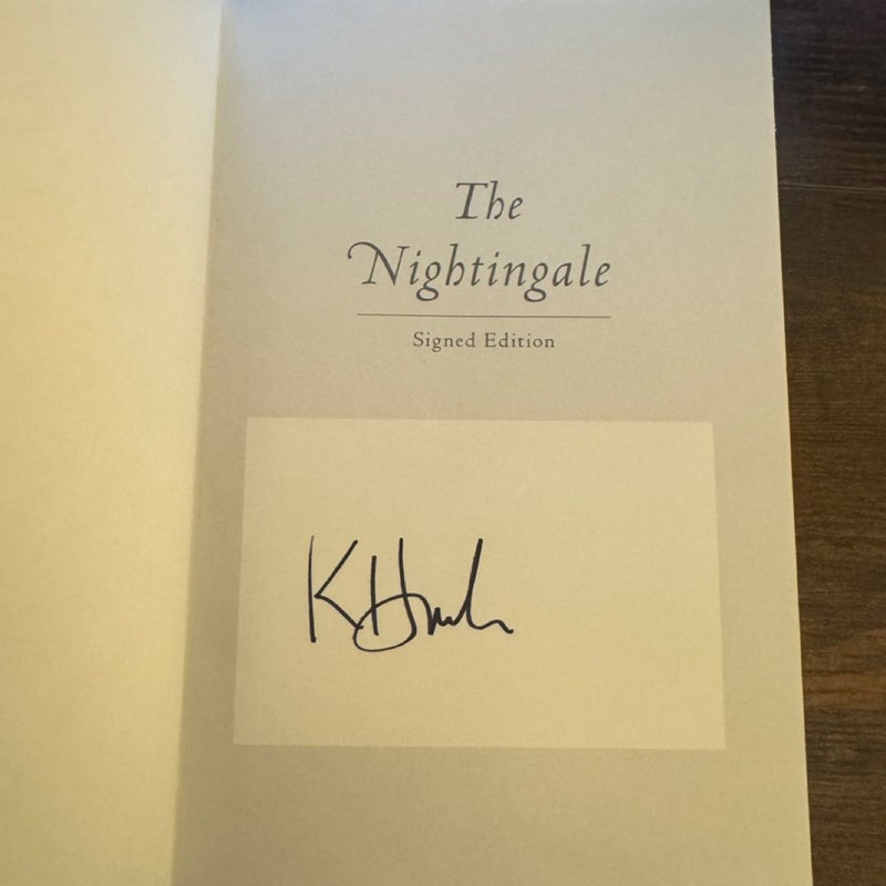 SIGNED The Nightingale