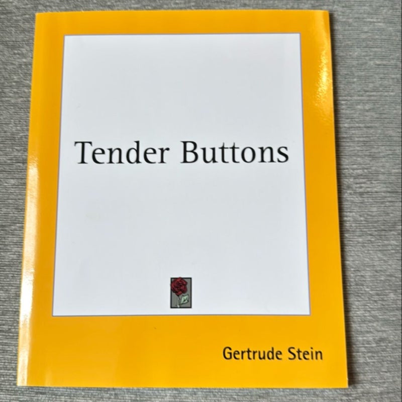 Tender Buttons