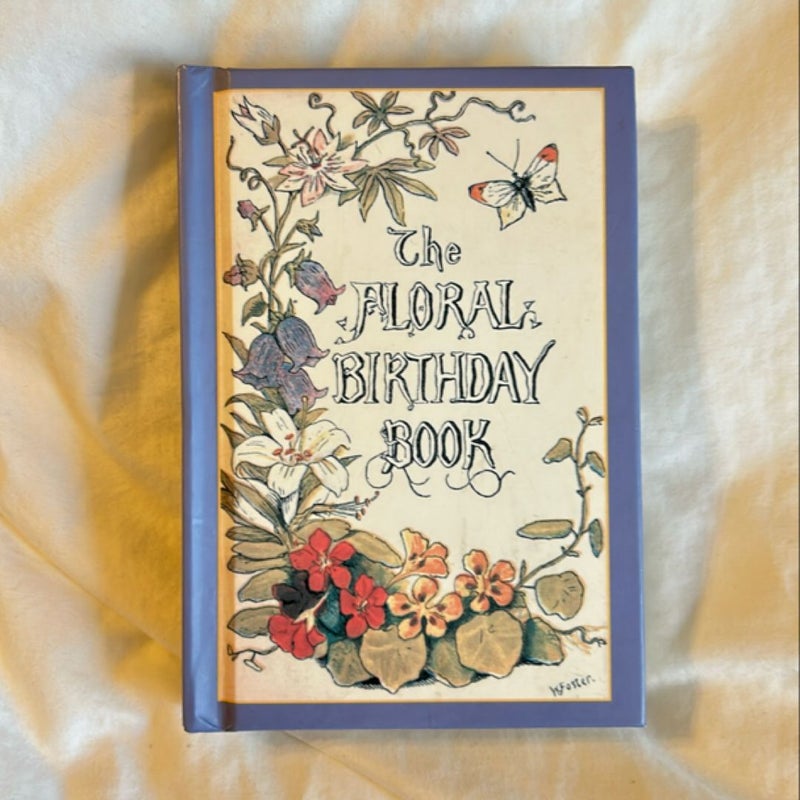 Floral Birthday Book