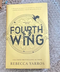 Fairyloot edition of Fourth wing