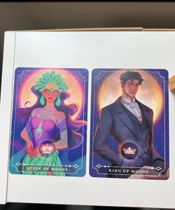 Fairyloot Tarot Cards Queen and King of Moons 