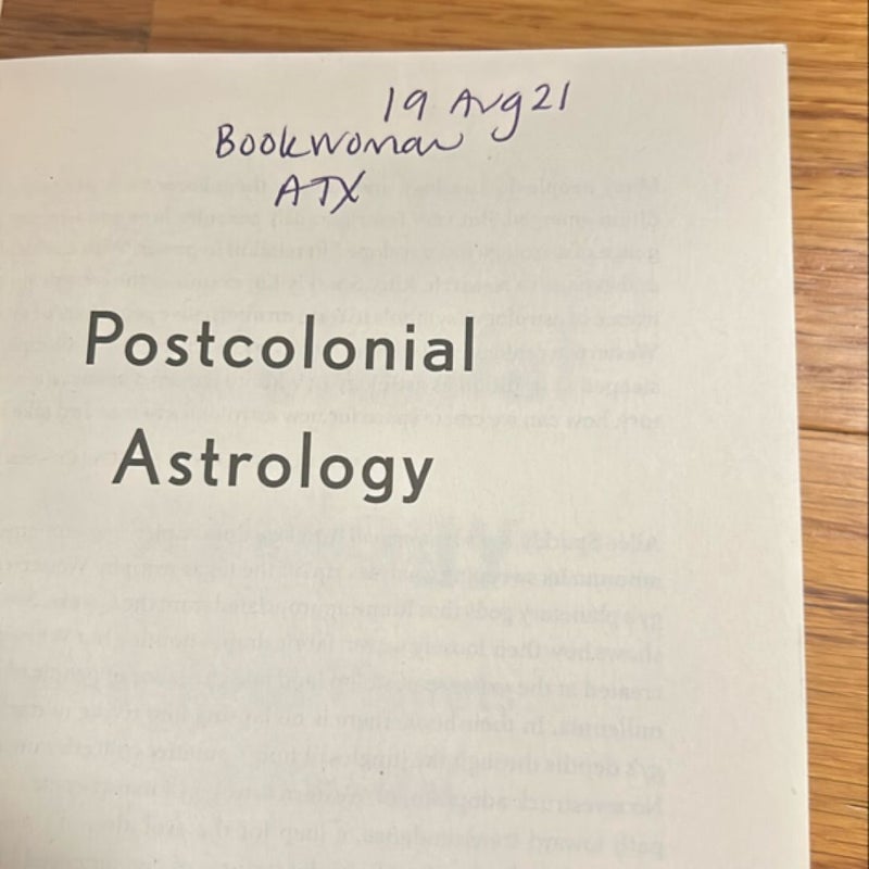 Postcolonial Astrology