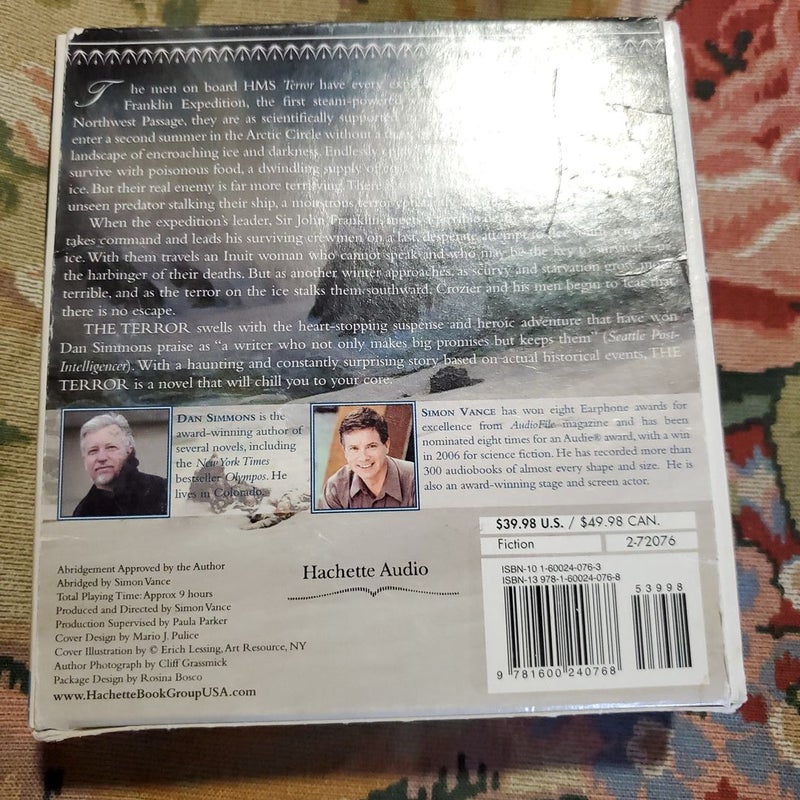 The Terror, Audio Book on 9 CDs