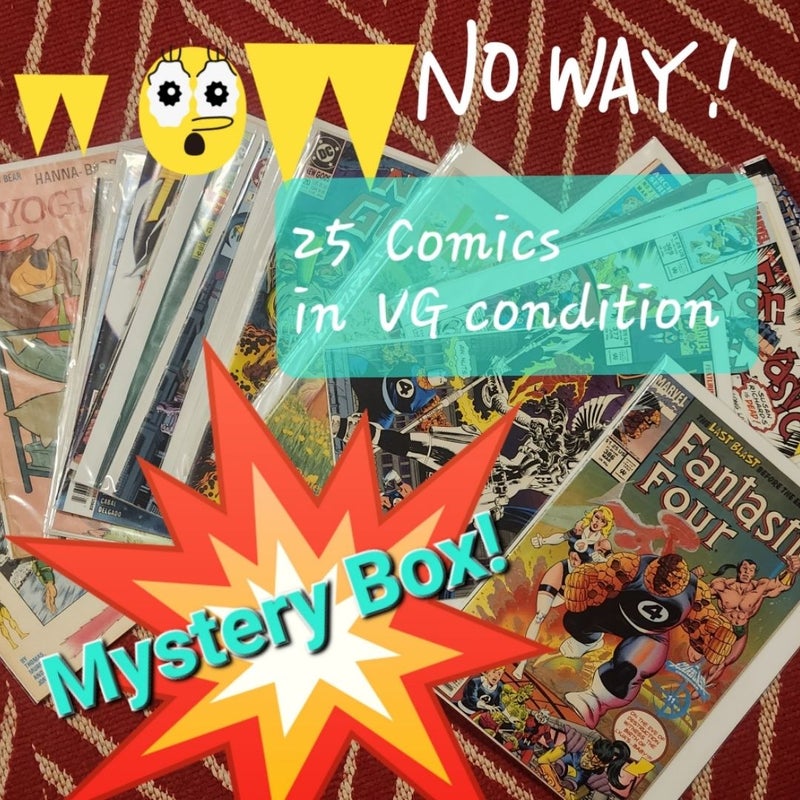 Mystery Box of 25 Comics