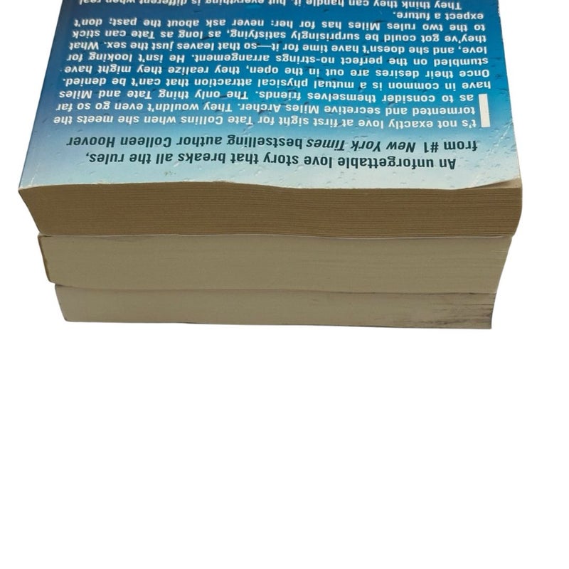 Colleen Hoover Ugly Love, It Ends With Us, All Your Perfects Bundle