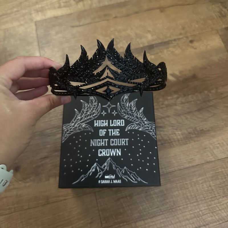 Bookish high lord of the night court crown