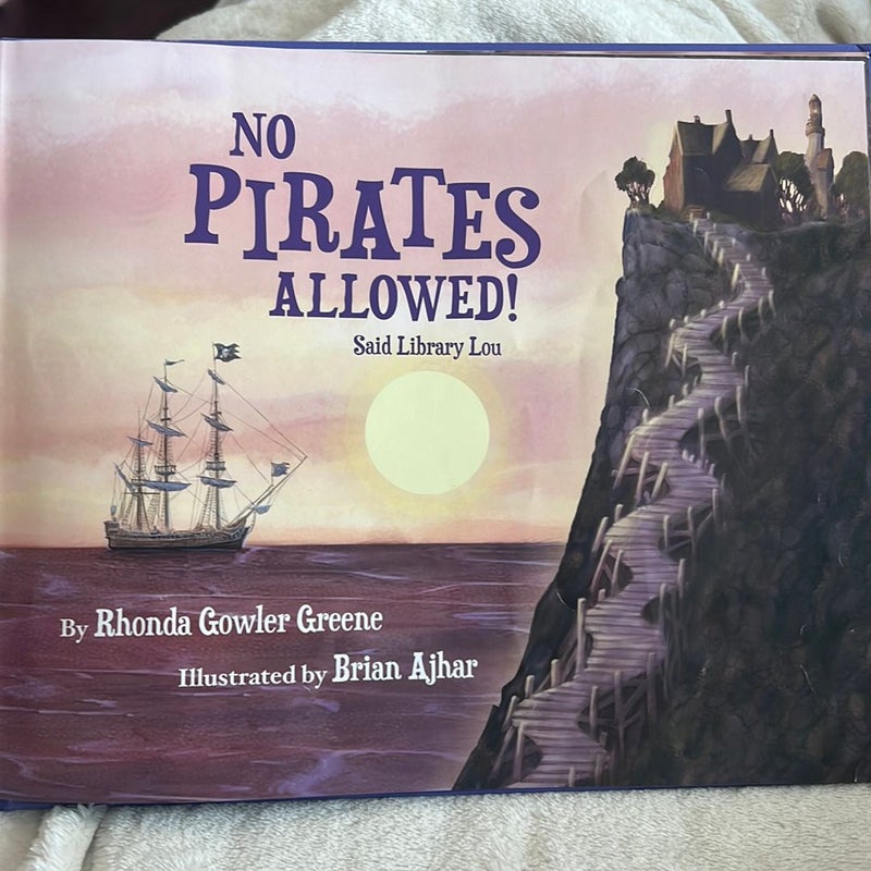 No Pirates Allowed! Said Library Lou