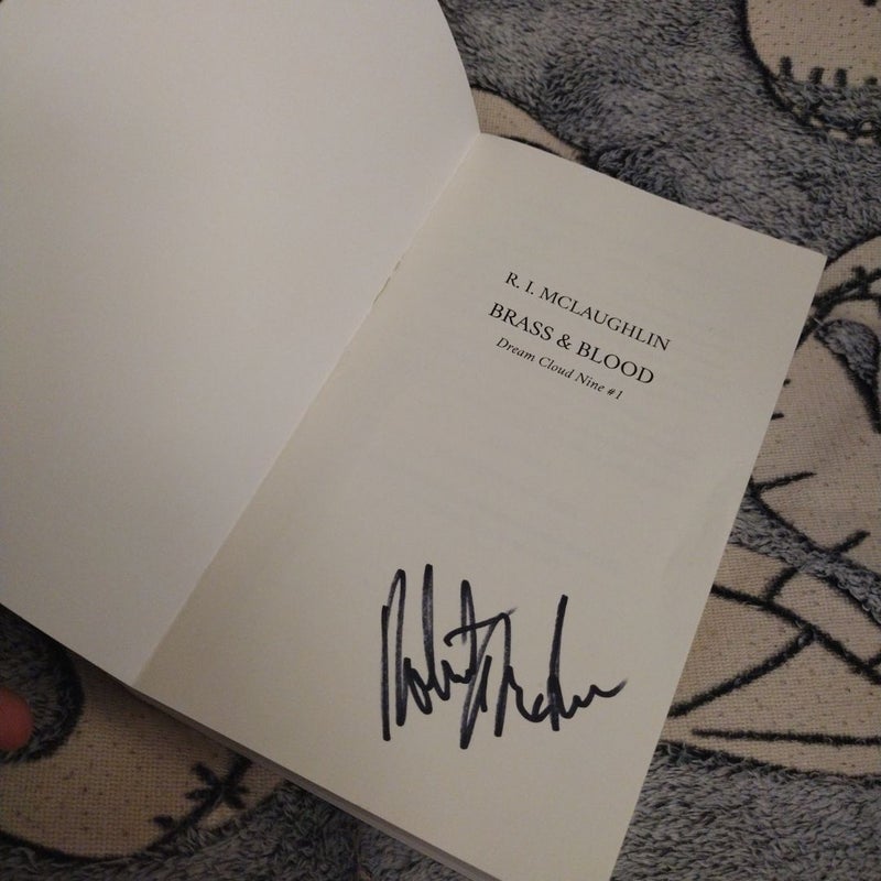 -SIGNED & FIRST EDITION- Brass & Blood