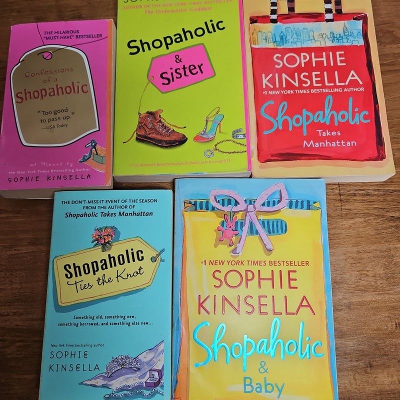 Confessions of a Shopaholic 5 book lot