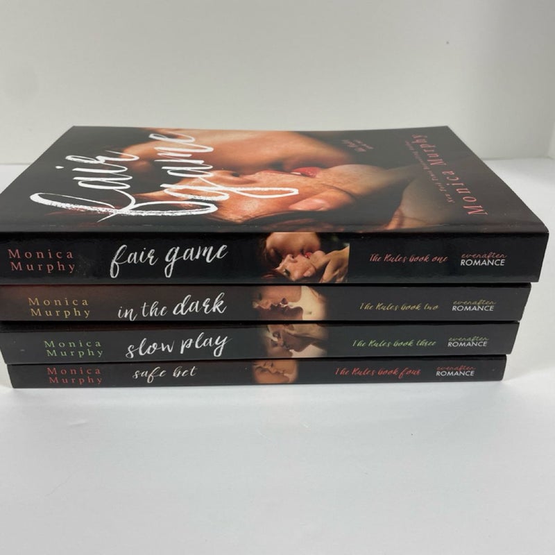 The Rules Complete Series Books 1-4: Fair game, in the dark, slow play, safe bet