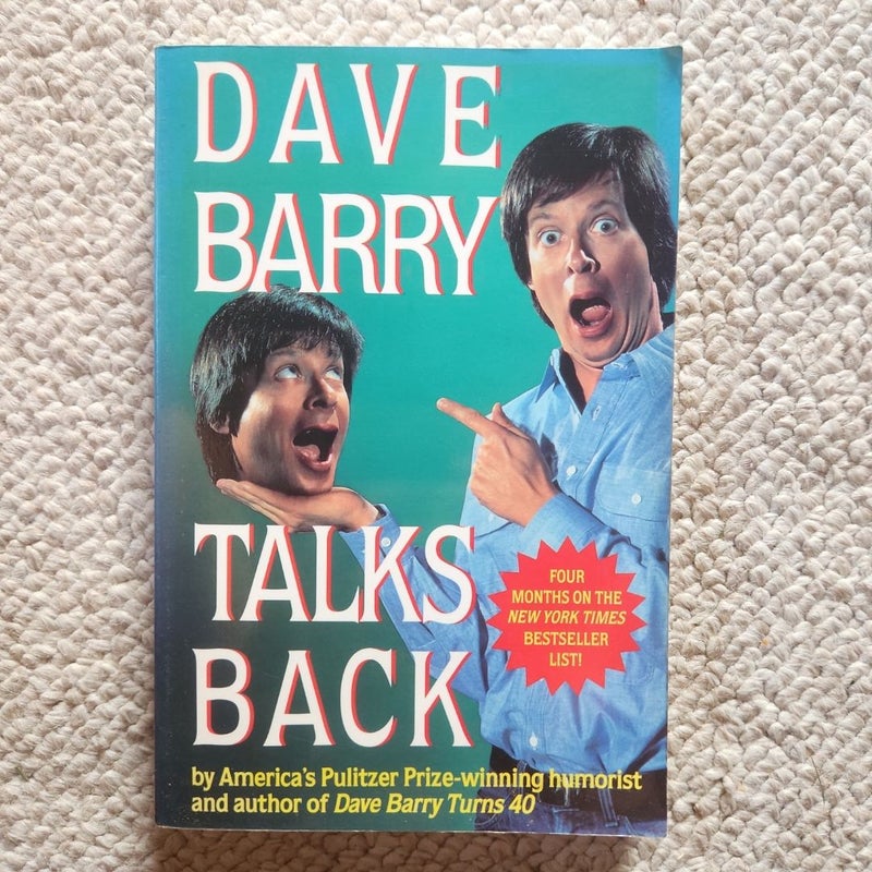 Dave Barry Talks Back