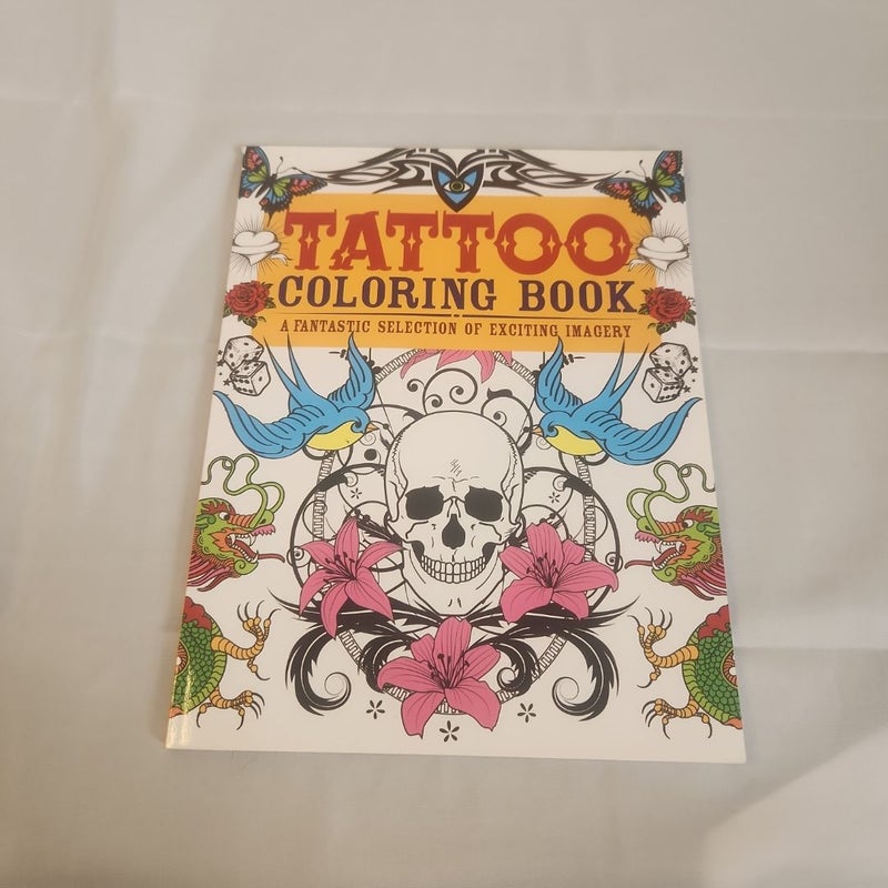 Tattoo Coloring Book