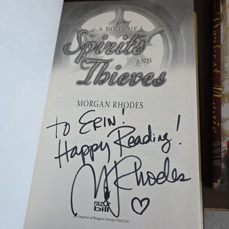 A Book of Spirits and Thieves series