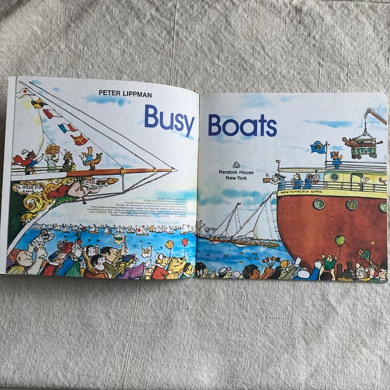 Busy Boats (1977)