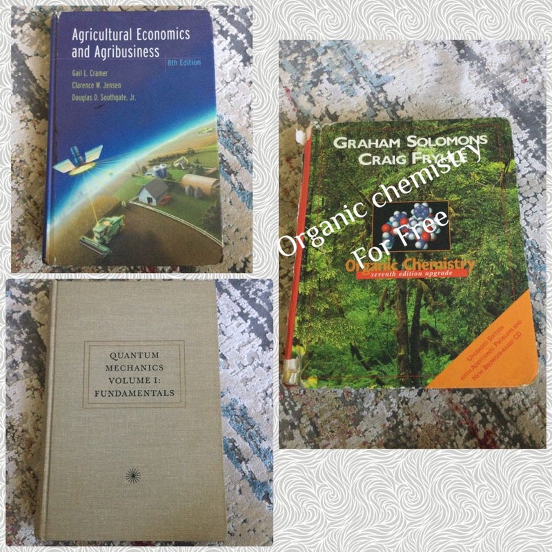 Bundle: Agricultural Economics and Agribusiness / Quantum Mechanics Volume 1 Fundamentals 