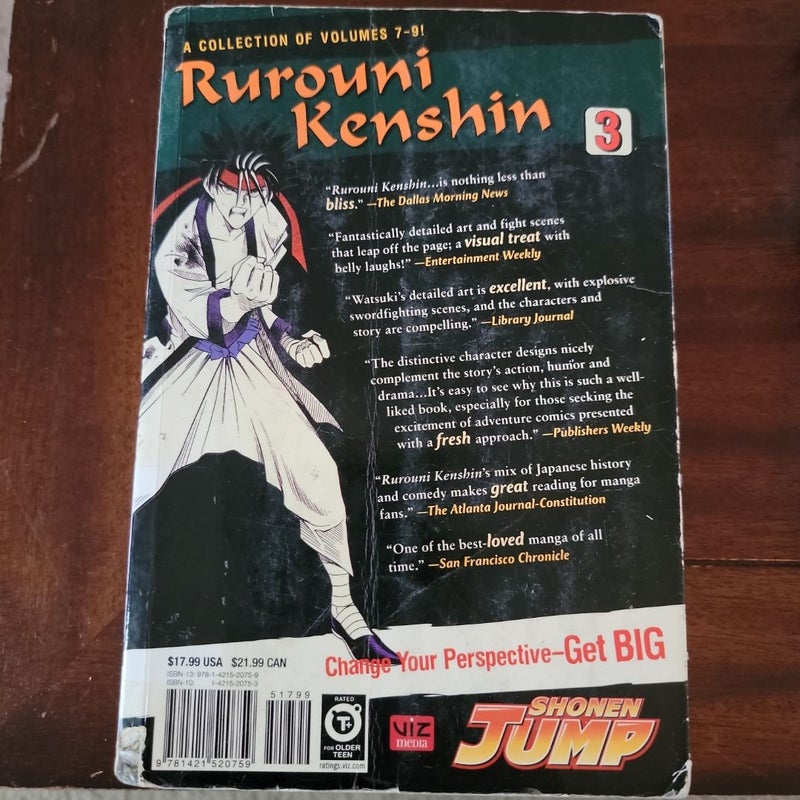 Rurouni Kenshin (VIZBIG Edition), Vol. 3