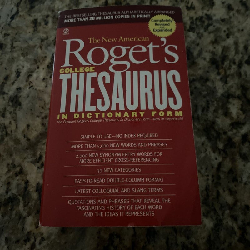 Roget’s College Thesaurus
