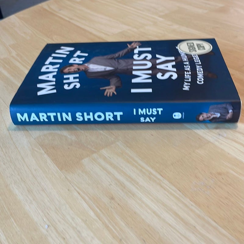 I Must Say SIGNED COPY