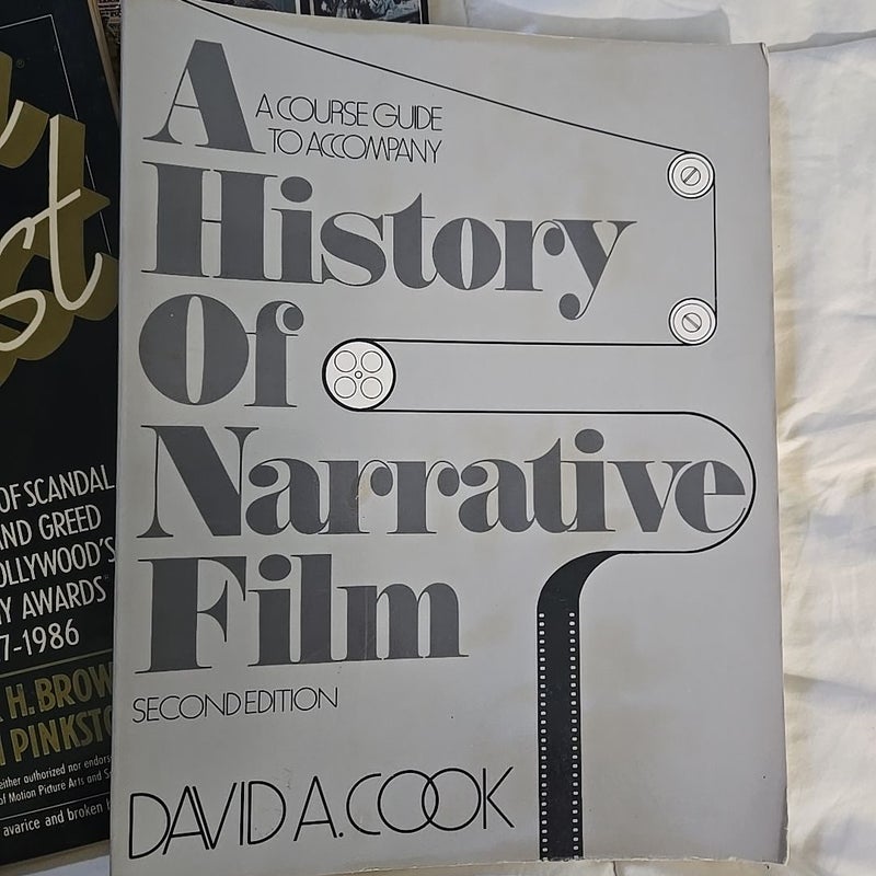 History of Narritive Film, Oscar Dearest, Movie Ad Book 3 book lot film history