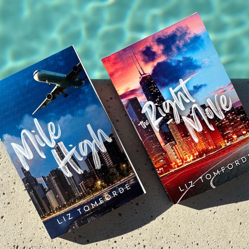 Out of print Two Books Bundle Mile High The Right Move 