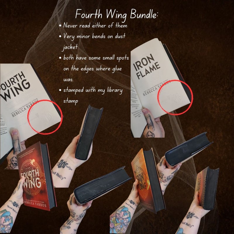 Fourth Wing & Iron Flame Bundle 