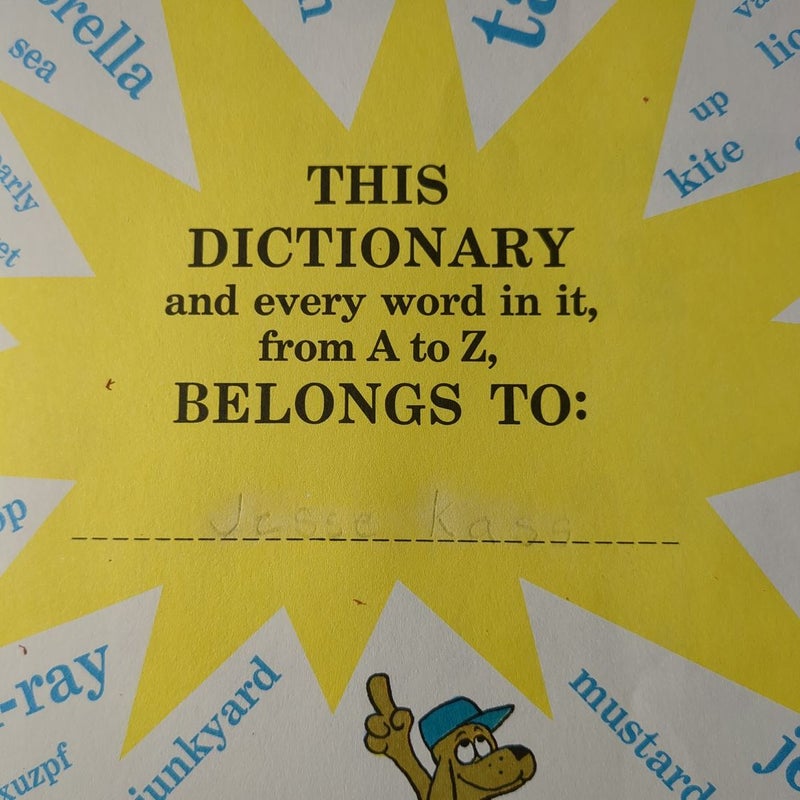 The Cat in the Hat Beginner Book Dictionary