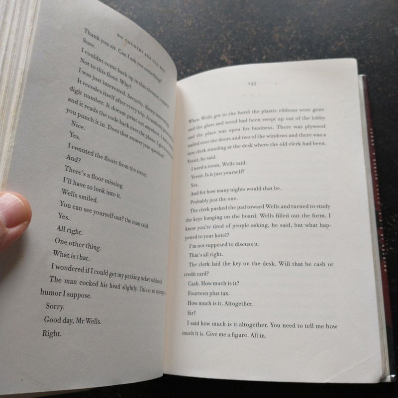 No Country for Old Men *First Edition*