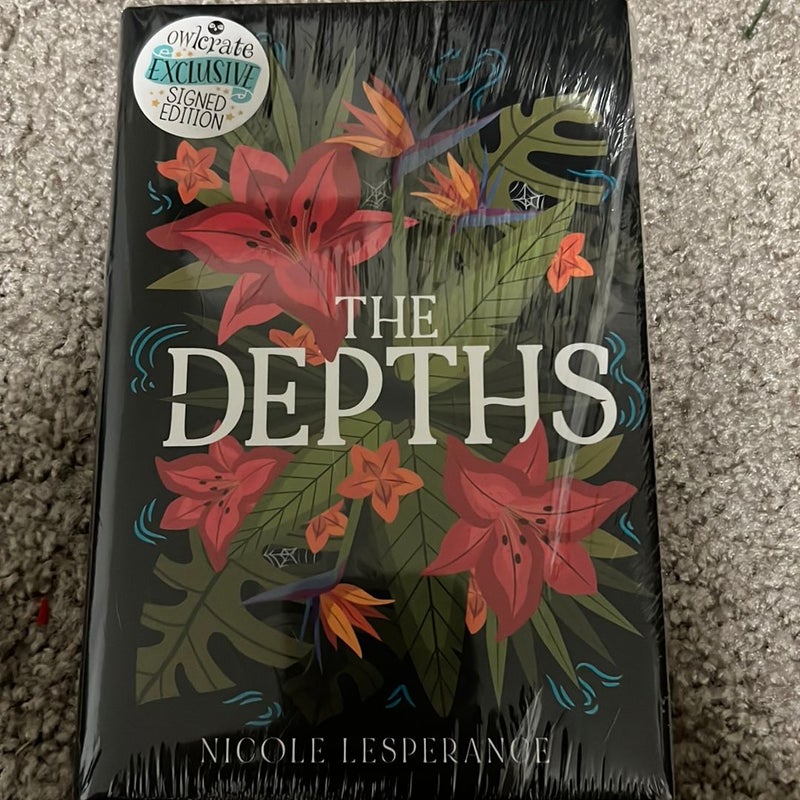 The Depths owlcrate signed edition