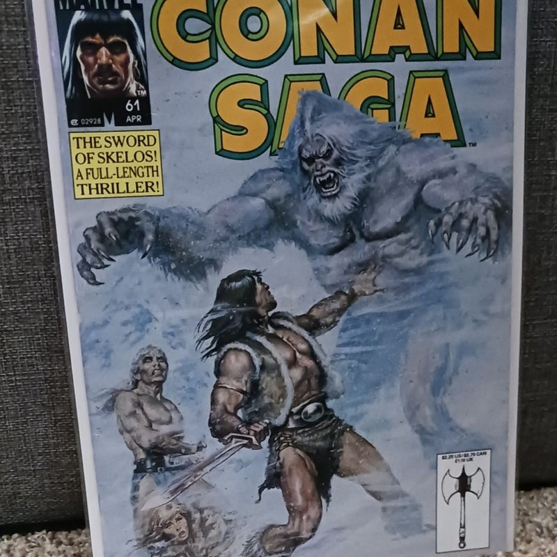 Lot of 5 Conan Comics (Large Editions)