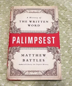 Palimpsest - signed by author