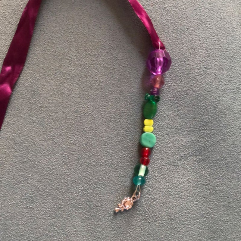 Handmade princess Ariel’s themed bookmark