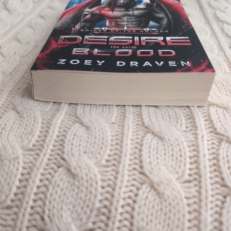 Desire in His Blood - SIGNED!