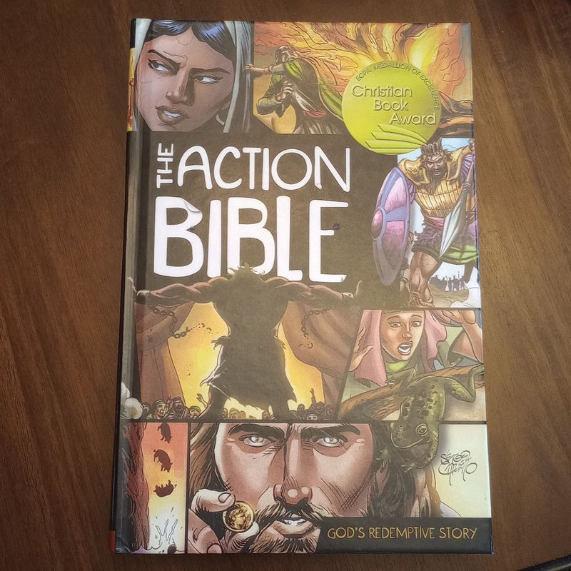 The Action Bible: God's Redemptive Story by Sergio Cariello, Hardcover