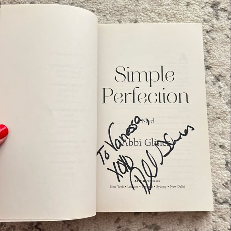 Simple Perfection (Signed)