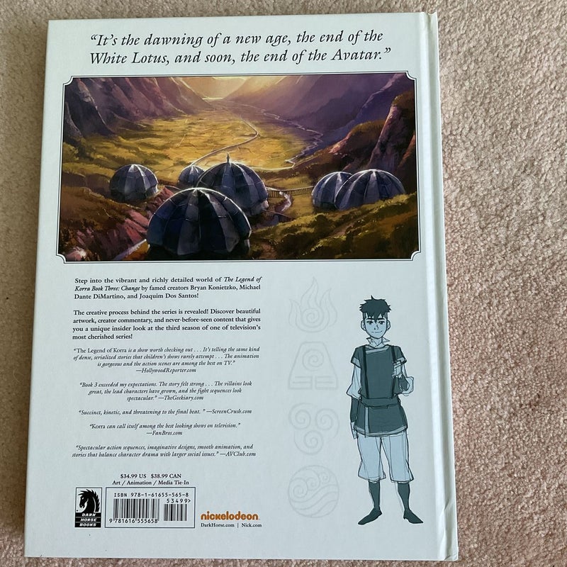 The Legend of Korra: the Art of the Animated Series Book Three: Change