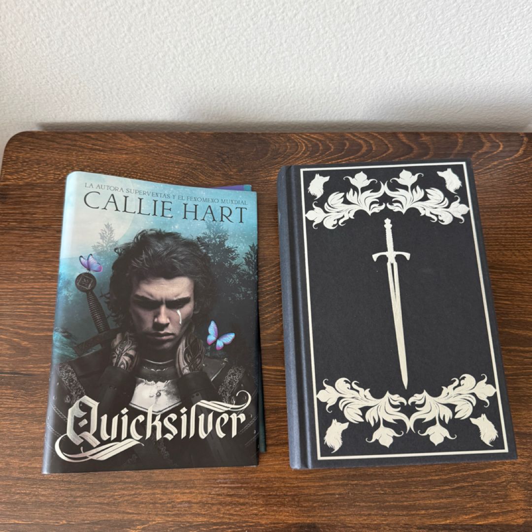 Quicksilver SIGNED Spanish sprayed edges edition by Callie hart