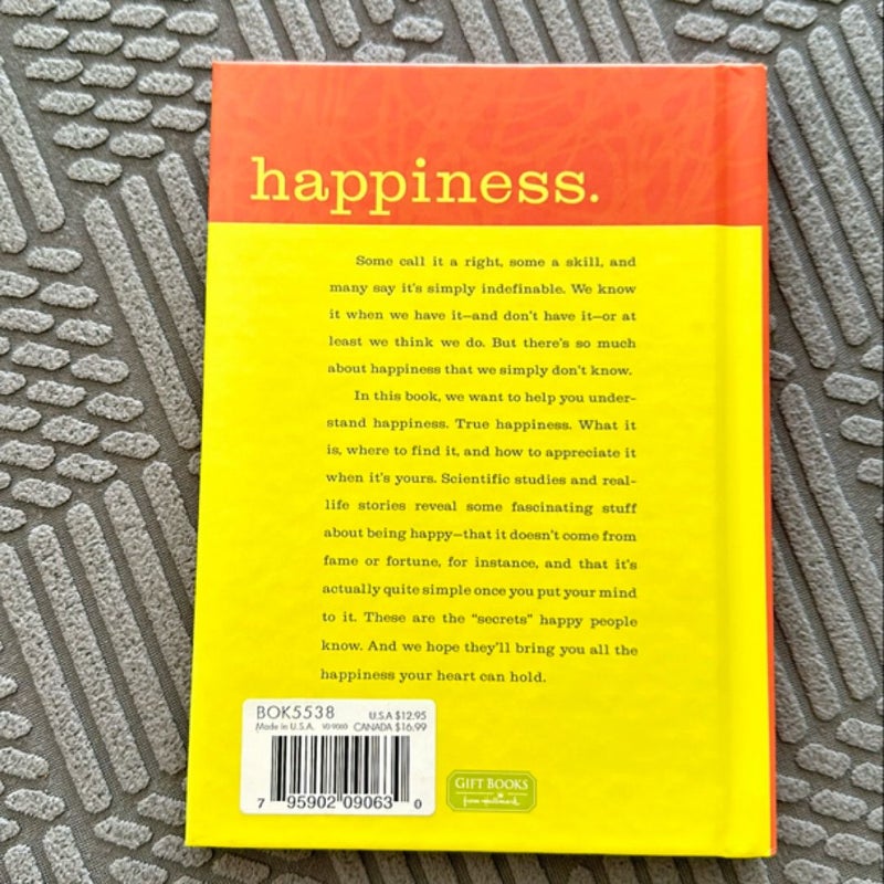 Secrets happy people know
