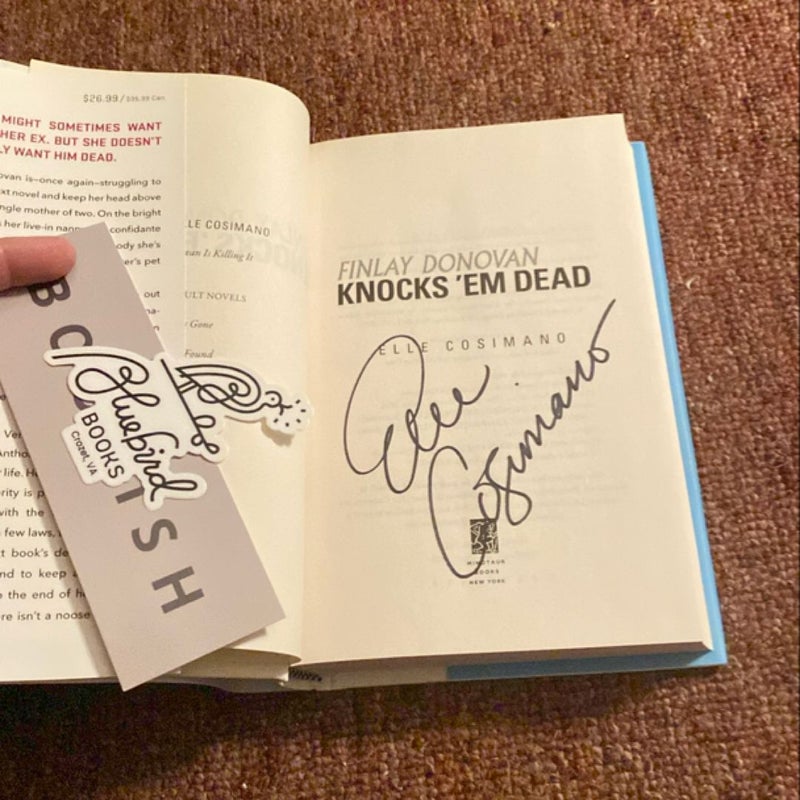 Finlay Donovan Knocks 'Em Dead SIGNED