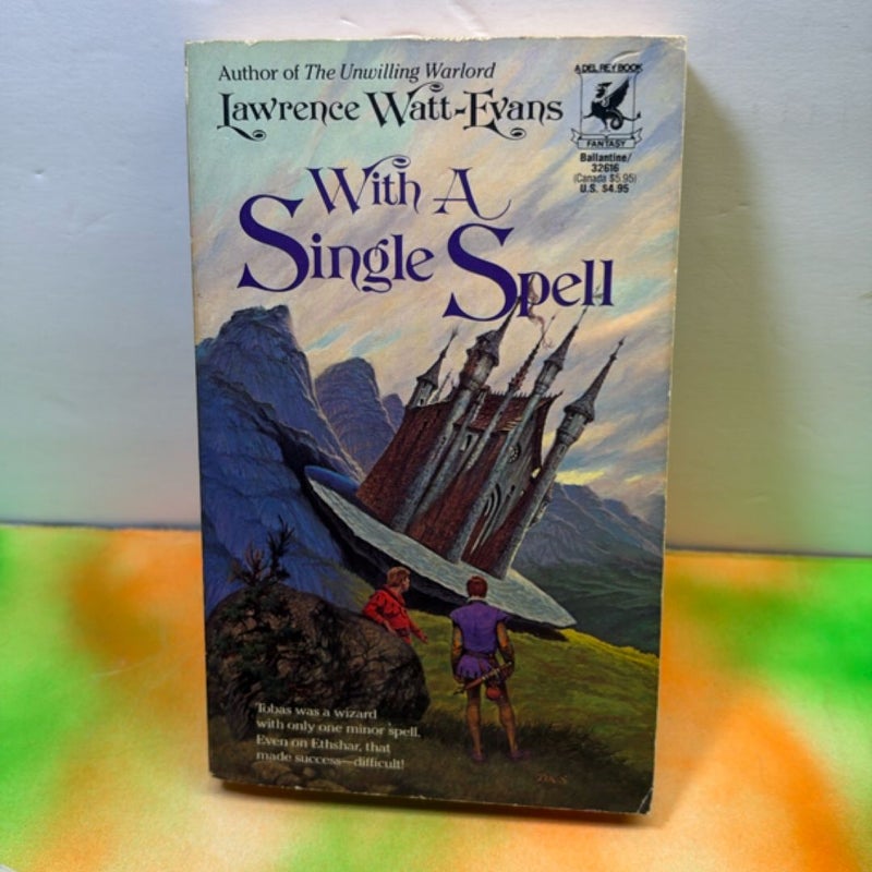 With a single spell wizard spell dnd book 