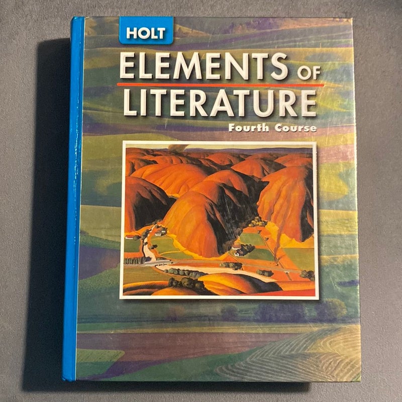 Elements Of Literature 