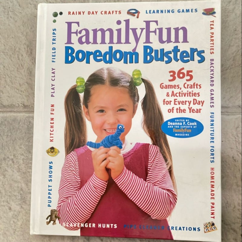 Family Fun Boredom Busters