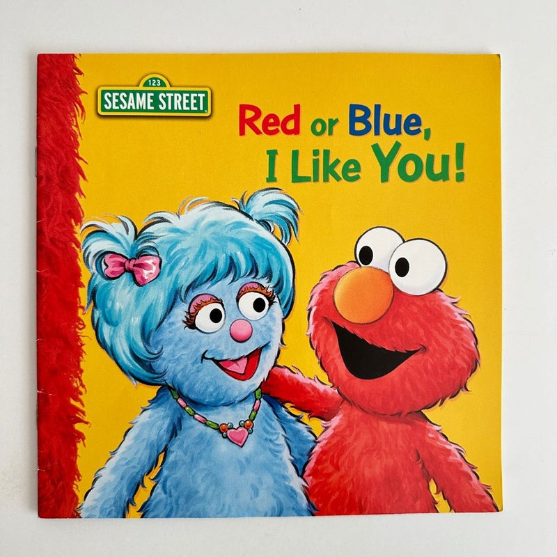 Sesame Street, Red or Blue, I Like You!