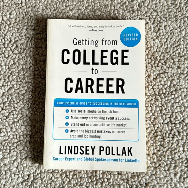 Getting from College to Career Rev Ed