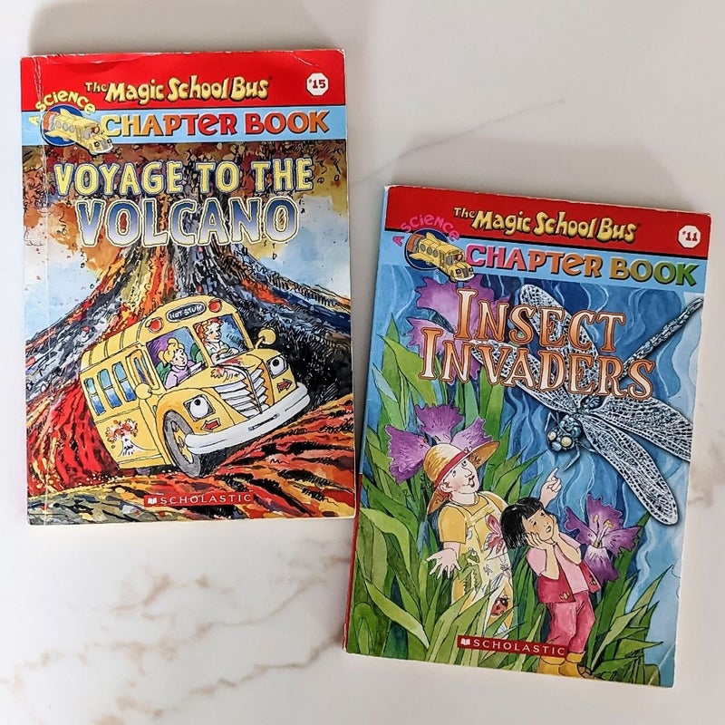 Magic School Bus Chapter Book bundle of 2