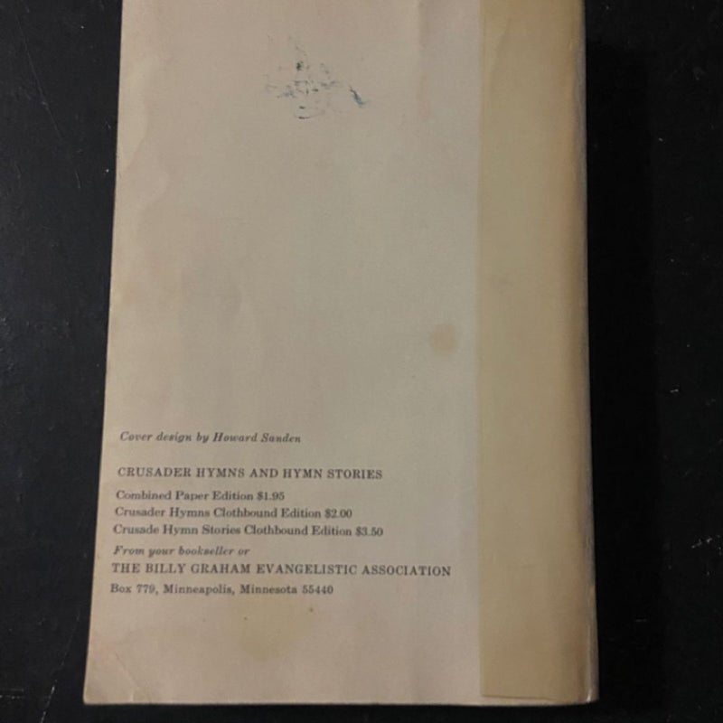 Crusaders : Hymns and Hymn Stories 1967 by The Billy Graham Team ...