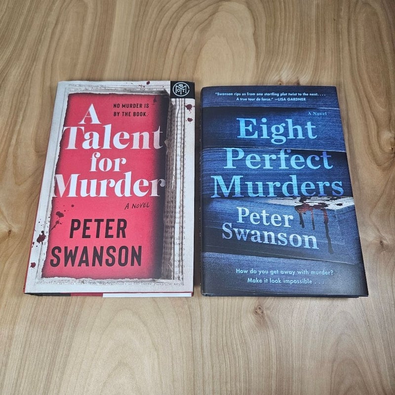 A Talent For Murder and Eight Perfect Murders