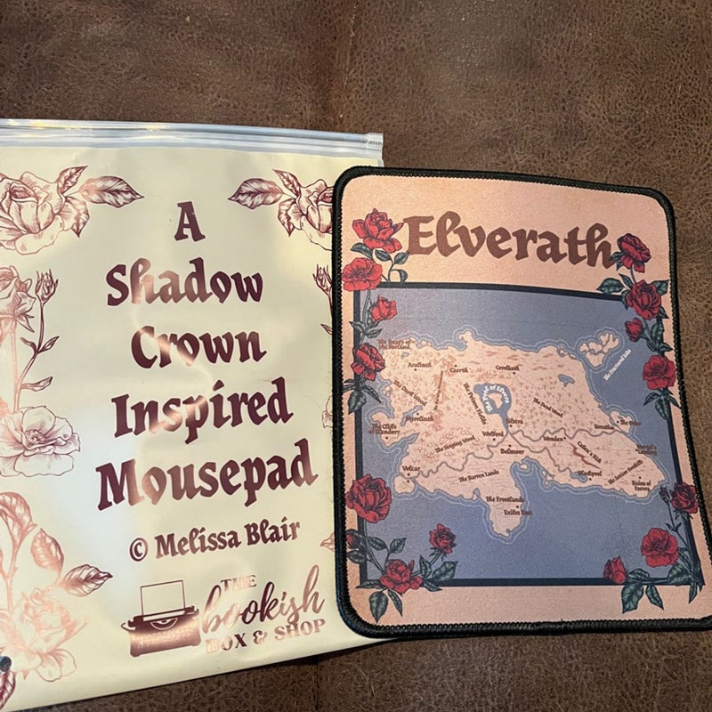 Bookish Box A Shadow Crown Mouse Pad