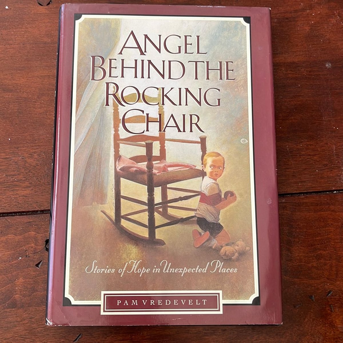 Angel Behind the Rocking Chair by Pam Vredevelt