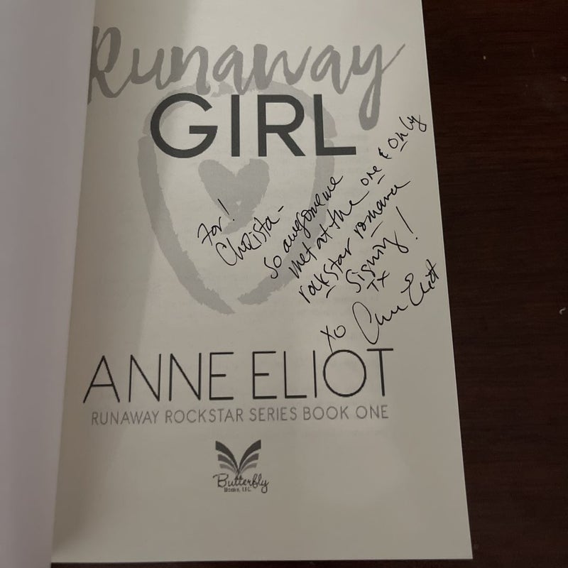 Runaway Girl SIGNED 